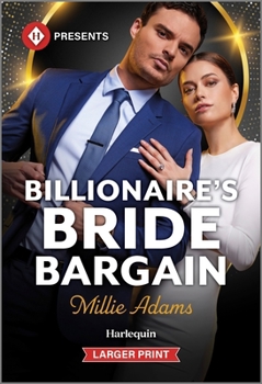 Mass Market Paperback Billionaire's Bride Bargain [Large Print] Book