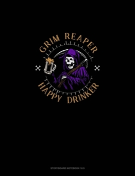 Grim Reaper Happy Drinker: Storyboard Notebook 1.85:1