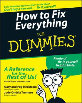 Paperback How to Fix Everything for Dummies Book
