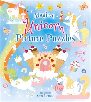 Paperback Magical Unicorn Picture Puzzles Book