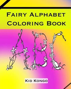 Paperback Fairy Alphabet Coloring Book