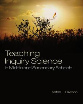 Paperback Teaching Inquiry Science in Middle and Secondary Schools Book