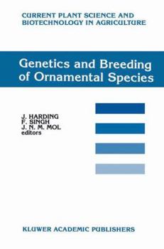 Paperback Genetics and Breeding of Ornamental Species Book