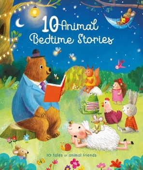 Hardcover 10 Animal Bedtime Stories Book