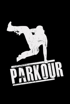 Parkour: 6x9 Parkour | grid | squared paper | notebook | notes