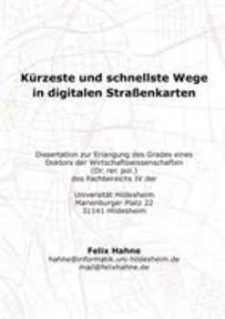 Paperback Kürzeste und schnellste Wege in digitalen Straßenkarten [German] Book