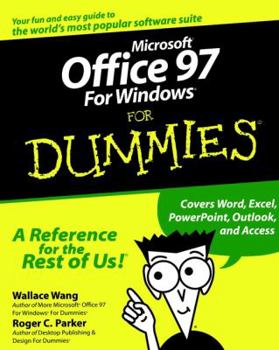 Paperback Microsoft Office 97 Windows for Dummies Book