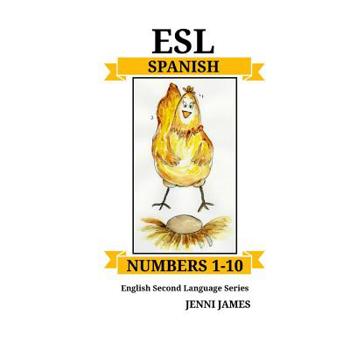 Paperback ESL Numbers 1-10 -Spanish: ESL (English Second Language) Series- Spanish [Spanish] Book