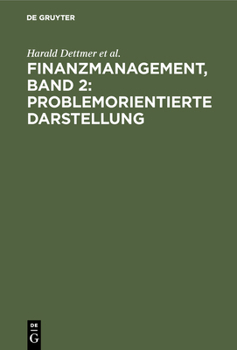 Hardcover Finanzmanagement, Band 2: Problemorientierte Darstellung [German] Book