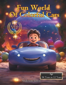 Paperback Fun World: Of Colorful Cars Book