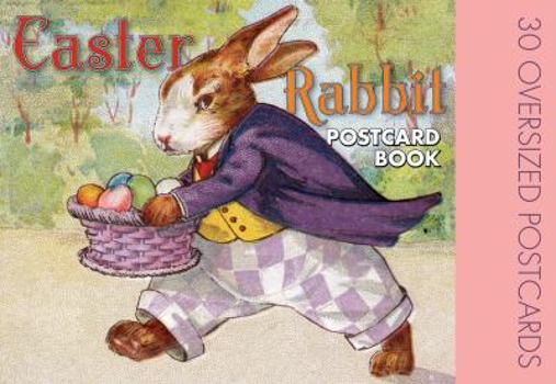 Paperback Easter Rabbit Postcard Book