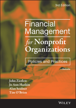 Hardcover Financial Management for Nonprofit Organizations: Policies and Practices Book