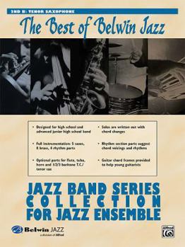 Paperback Jazz Band Collection for Jazz Ensemble: 2nd Tenor Saxophone Book