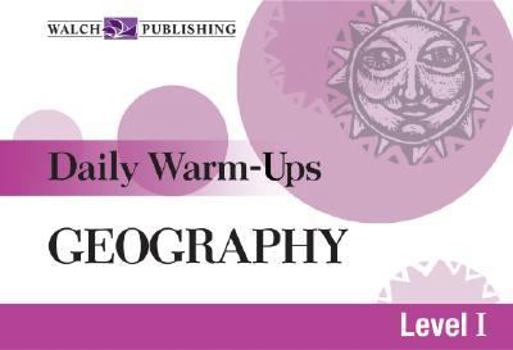 Paperback Daily Warm-Ups for Geography Book