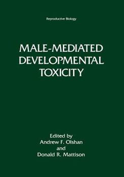 Paperback Male-Mediated Developmental Toxicity Book