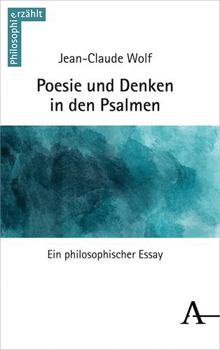 Paperback Poesie Und Denken in Den Psalmen: Ein Philosophischer Essay [German] Book