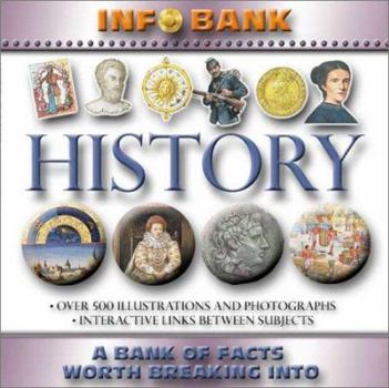 Hardcover History: Info Bank: A Bank of Facts Worth Breaking Into Book
