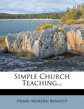 Paperback Simple Church Teaching... Book