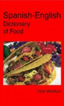 Paperback Spanish-English Food Dictionary Book