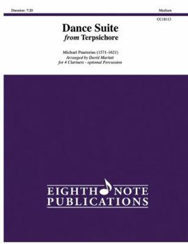 Paperback Dance Suite: From Terpsichore, Score & Parts Book