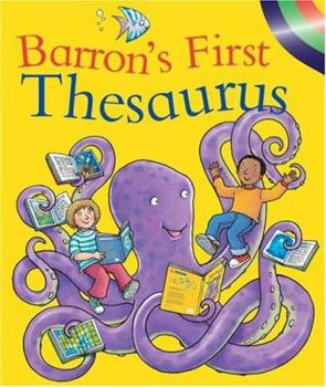 Paperback Barron's First Thesaurus Book