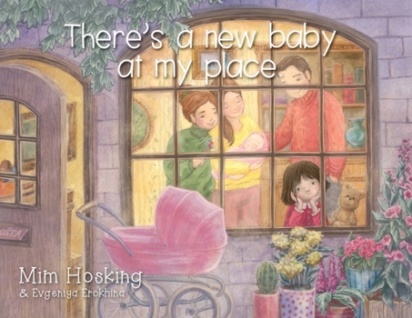 Paperback There's a new baby at my place. Book