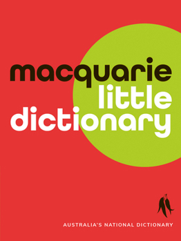 Paperback Macquarie Little Dictionary Book