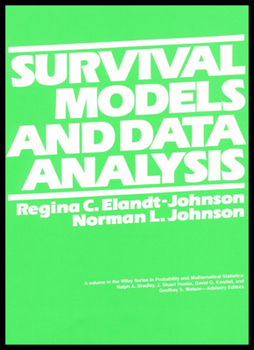 Hardcover Survival Models and Data Analysis Book