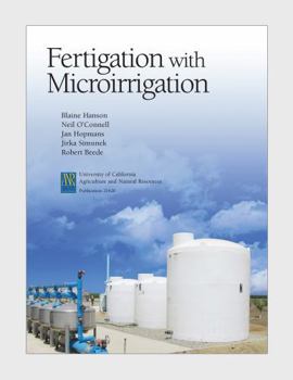 Paperback Fertigation with Microirrigation Book