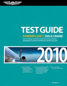 Paperback Powerplant Test Guide 2010: The Fast-Track to Study for and Pass the FAA Aviation Maintenance Technician Powerplant Knowledge Exam (Fast Track series) Book