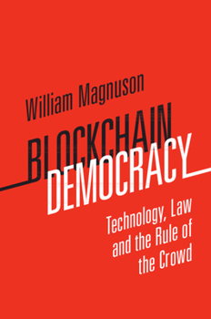Paperback Blockchain Democracy Book
