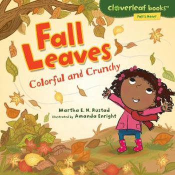 Library Binding Fall Leaves: Colorful and Crunchy Book