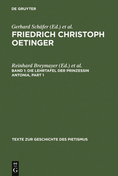 Hardcover Die Lehrtafel der Prinzessin Antonia [German] Book