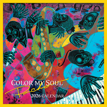 Shades of Color Color My Soul 2026 Wall Calendar