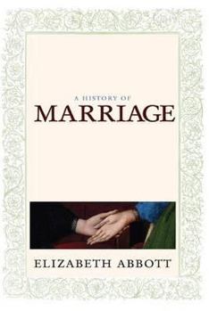 Hardcover History of Marriage Book
