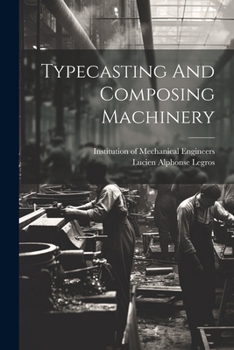 Paperback Typecasting And Composing Machinery Book