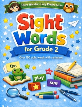 Paperback Sight Words for Grade 2: Over 190 Sight Words with Sentences Book