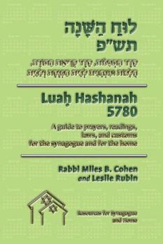 Spiral-bound Luah Hashanah 5780 Book