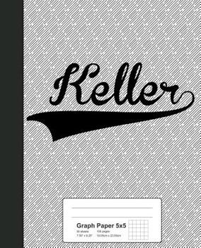 Paperback Graph Paper 5x5: KELLER Notebook Book