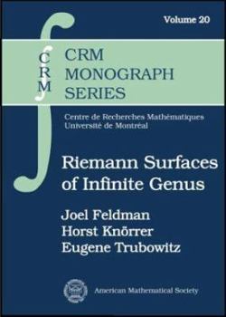 Hardcover Riemann Surfaces of Infinite Genus Book