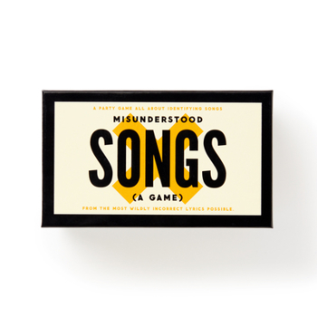 Board Game Misunderstood Songs Game Book
