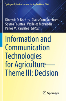 Paperback Information and Communication Technologies for Agriculture--Theme III: Decision Book