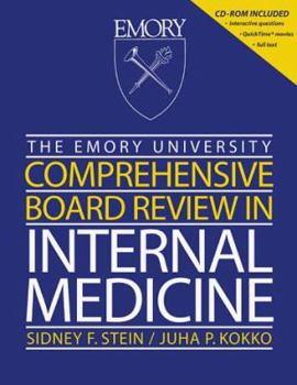 Paperback The Emory University Comprehensive Board Review in Internal Medicine (Book for Windows & Macintosh) [With CDROM] Book