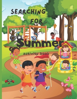 Paperback Searching for Summer Activity Book