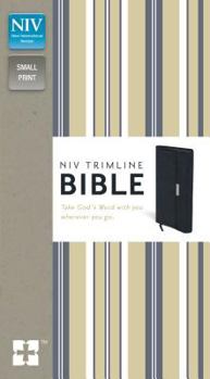 Bonded Leather Trimline Bible-NIV-Snap Flap Book