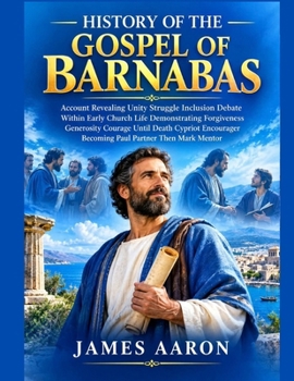 HISTORY OF THE GOSPEL OF BARNABAS: Account Revealing Unity Struggle Inclusion Debate Within Early Church Life Demonstrating Forgiveness Generosity Courage Until Death Cypriot Encourager Becoming Paul