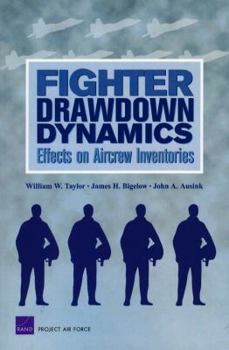 Paperback Fighter Drawdown Dynamics: Effects on Aircrew Inventories Book