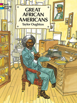 Paperback Great African Americans Coloring Book