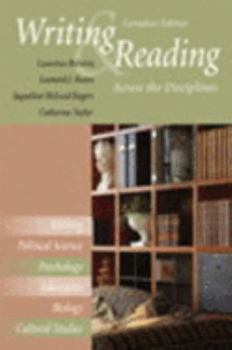 Paperback Writing and Reading Across the Disciplines, First Canadian Edition Book