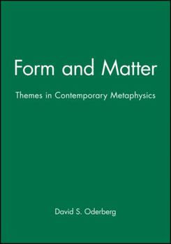 Paperback Form and Matter Book